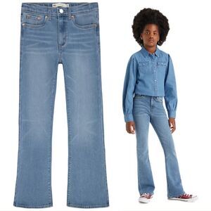 LEVI'S Big Girls 726 High Rise Flare Jeans Size 12